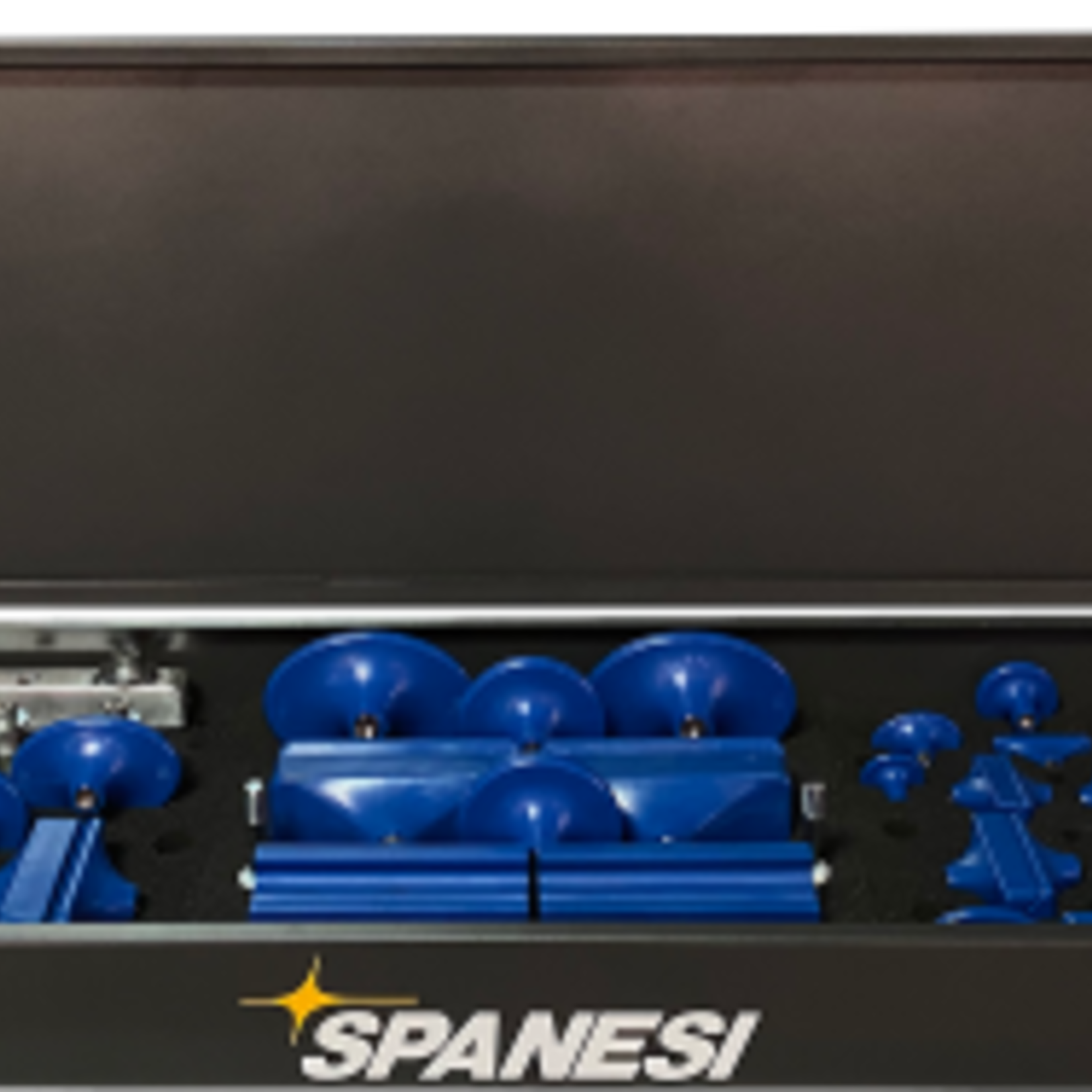 Spanesi Spanesi Pull up slim completed of: - 48 shaped suction caps, - bars 6/8 and 10/12; - "thermic" glue gun - 20 sticks of glue without sliding hammers suitable for mini-pulling. Pairs nicely with FLASH