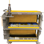 Spanesi Spanesi Pull up standard version complete with: - 5 pullers; - 60 tabs; - 32 threaded pins; - 4 double bars; - trolley; - 20 starter sticks of glue