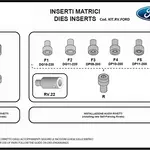 Spanesi Ford kit for rivet gun cod. kit.rv/n/ford