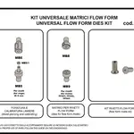 Spanesi Spanesi Flow form kit for rivet gun cod. kit.rv/ff