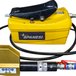 Spanesi Spanesi Rivet gun complete with pillars, rivets and handbag depht of the "c" 30mm