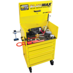 GLUEMAX Glue Repair Station INCLUDED IN THE KIT  DF-CGS71 Cold Adhesive Glue Slide Hammer Kit DF-CGS72 Cold Adhesive Glue Pads Kit w/Cold Glue "Mammoth Tar" DF-CGLB Arctic Ice Light Blue Cold Glue - 50 Grams DF-CGBT Mammoth Tar Cold Glue - 50 Gr