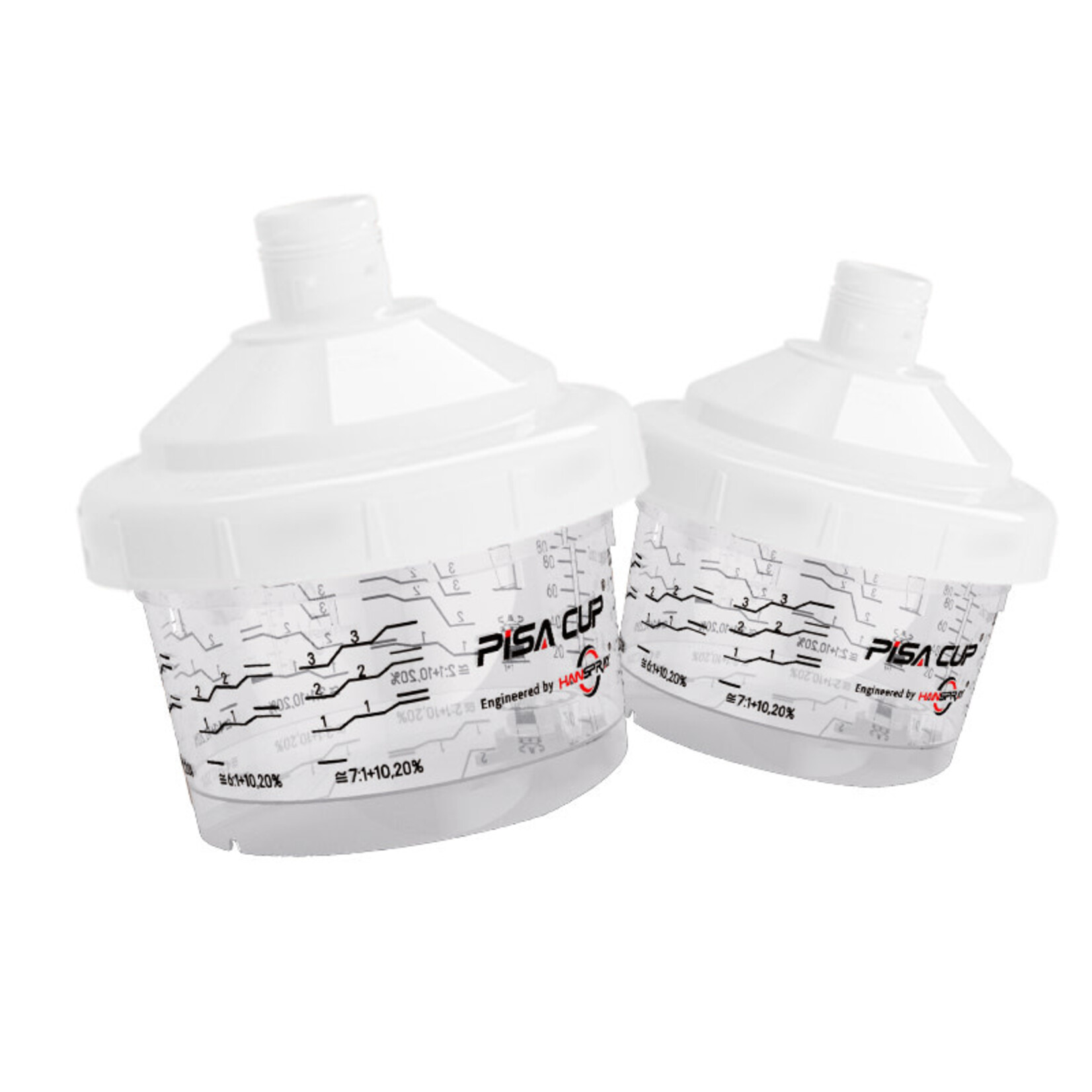 PISA Pisa Cups 100ml(0.1L) Set (200mic Filter) PISA