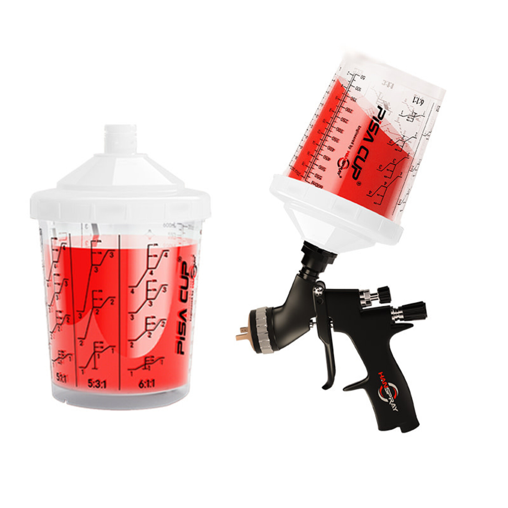 PISA Pisa Cups 300ml(0.3L) Set (125mic Filter) PISA