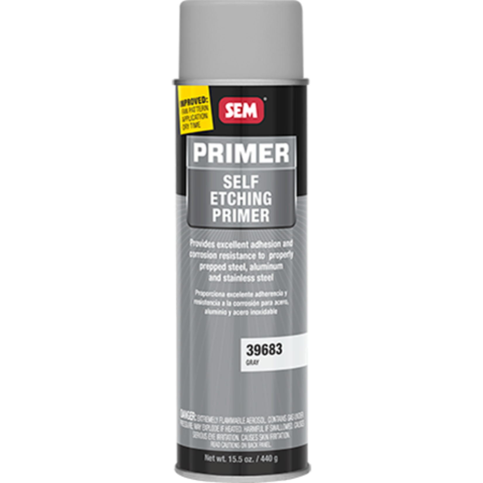 SEM PRODUCTS SEM SELF ETCHING PRIMER - GRAY 20 OZ AEROSOL