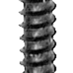 Pelco 0.010581 PELCO PH.OV.HD.SMS BLACK 8 X 1 HD#6 25 Qty Per Pack Y / 1