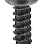 Pelco 0.020511 PELCO PH.PAN.HD.SMS BLACK 8 X 1/2 25 Qty Per Pack G / 1