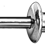 Pelco 0.330931 PELCO RIVET ACIER  PEEL-TYPE 1/4 25 Qty Per Pack R / 2