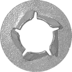Pelco 0.550501 PELCO PUSHNUT BOLT RETAINER 6MM 25 Qty Per Pack R / 3