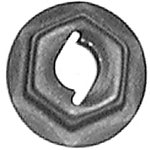 Pelco 0.520301 PELCO TREAD CUTTING NUT 5.0 MM 25 Qty Per Pack R / 3
