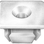 Pelco 0.650141 PELCO GRILLE SCREW NUT 25 Qty Per Pack Y / 5