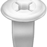 Pelco 0.680091 PELCO PLASTIC SCREW GROMMET 25 Qty Per Pack Y / 5
