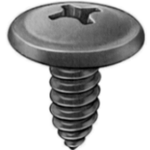 Pelco 0.090331 PELCO PH.WAS.HD. 6.3 X 16MM WAS. 15MM BLK 25 Qty Per Pack G / 1