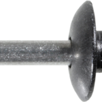 Pelco 0.330721 PELCO BLACK RIVET SCUFF PLATE FORD 25 Qty Per Pack G / 2