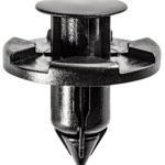 Pelco 0.780481 PELCO PUSH RETAINER NISSAN 8 MM HOLE 25 Qty Per Pack G / 7