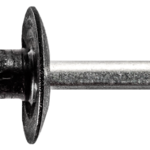 Pelco 0.330741 PELCO RIVETS SPLIT-TYPE 5/32 BLACK 25 Qty Per Pack G / 2