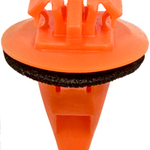 Pelco 0.640361 PELCO WHEEL FLARE MLD CLIP TOYOTA ORANGE 10 Qty Per Pack R / 4