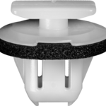 Pelco 0.640421 PELCO MOULDING CLIP NYLON WHITE NISSAN/INFINITY 25 Qty Per Pack Y / 4