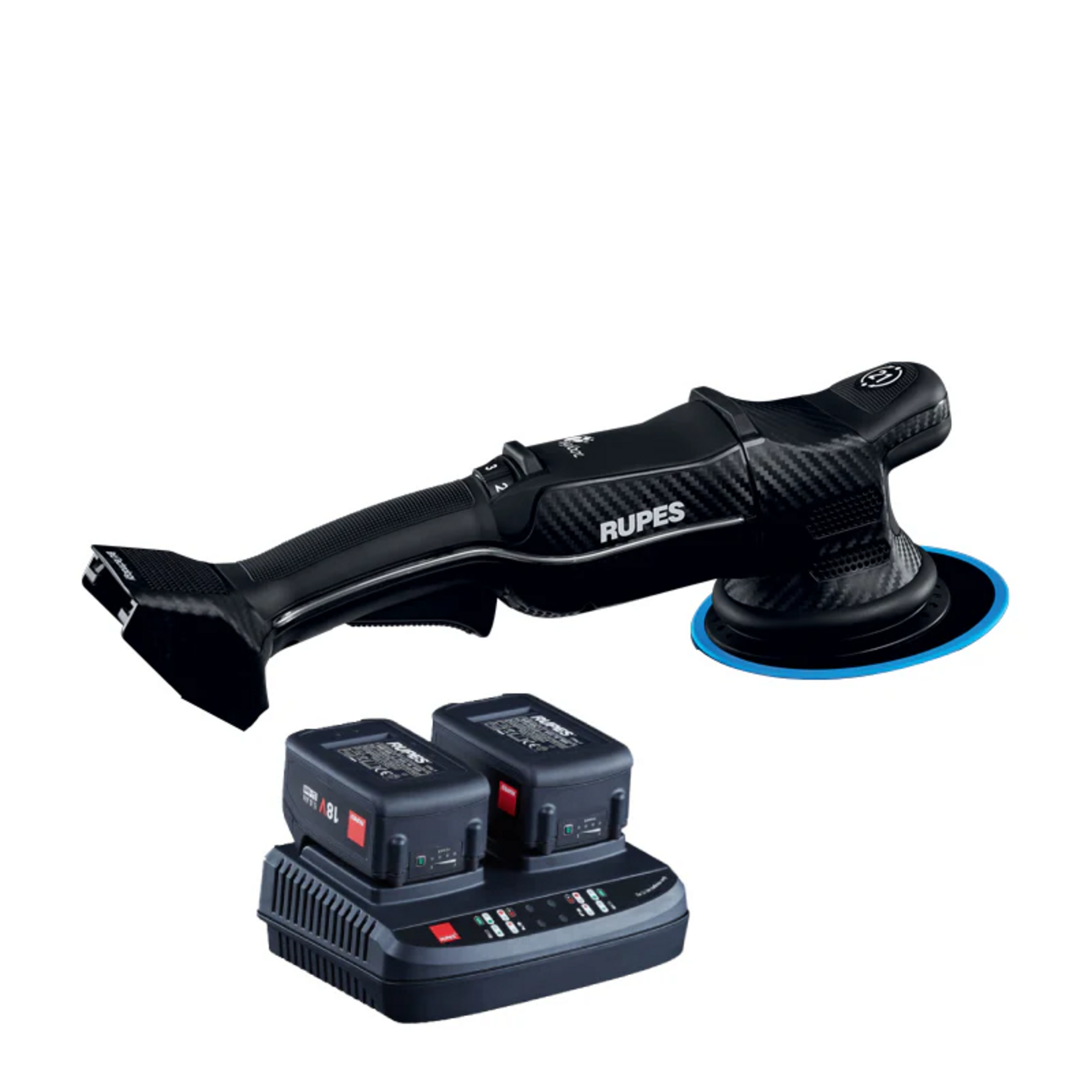 RUPES Rupes Polishers ibrid Hlr21 - 2 Batteries and charger - HLR21/CB2/STD