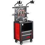 TELWIN FIXSTATION STEEL DELUXE INCLUDES 802433 Pulling Bar 802657 Traction Bar 804574 Pull System 802692 Multihook 8059*4 Multihook 802442 Multilever Lit 802815 Long Bar 804703 Quick Connector 804726 Magnetic ground 804023 Ringvolver 804771 Studder adapto