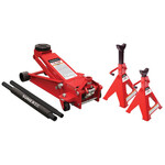 Robert Thibert 3-TON CAPACITY FLOOR JACK & JACK STANDS COMBO KIT