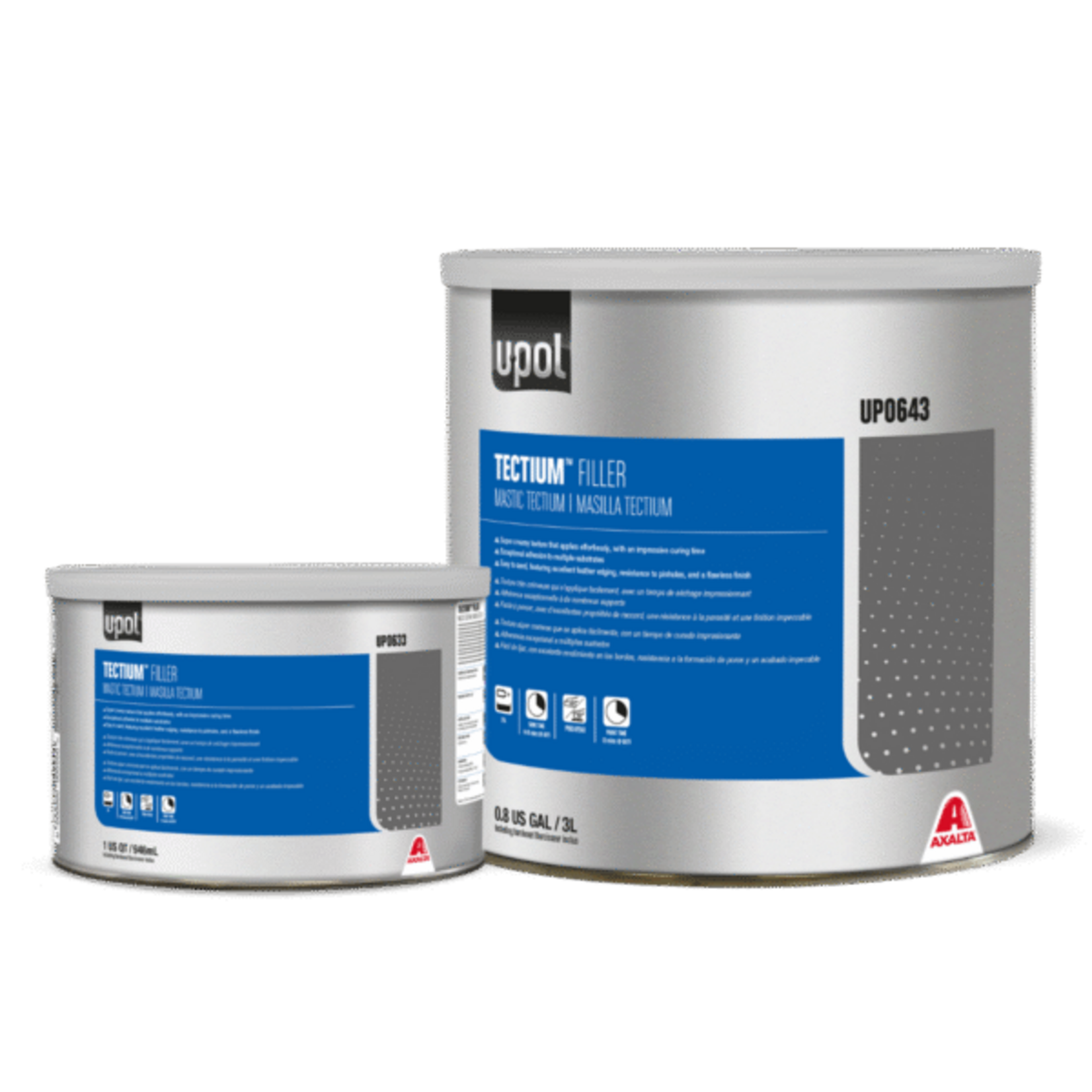 UPOL UPOL TECTIUM 3L/.8 Gallon  Case Qty 4