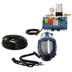 Allegro Allegro One‐Worker Full Mask System, 50' Airline Hose