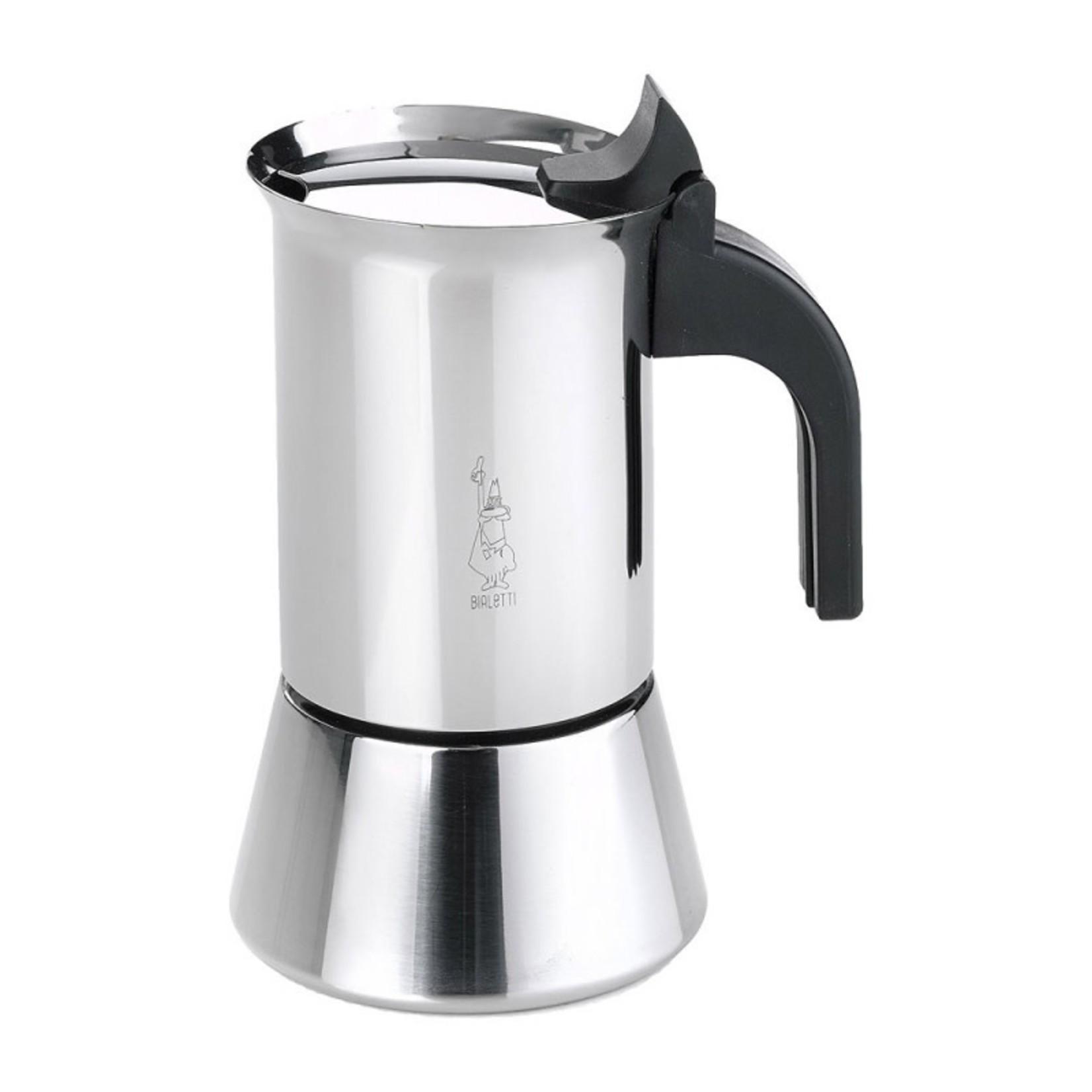 BIALETTI Cafetière à induction en acier inoxydable 4T  00515