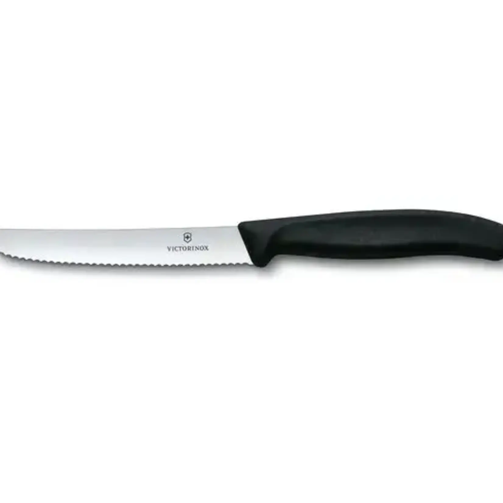 Couteau à steak 41/2 po dent bout rond noir 6.7833