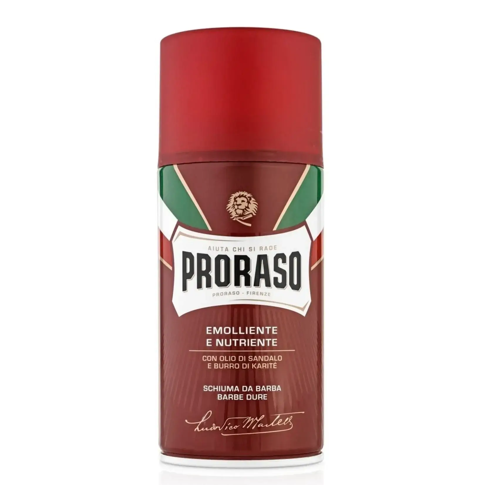 Proraso Mousse à raser bois Santal et beurre de karité 300Ml
