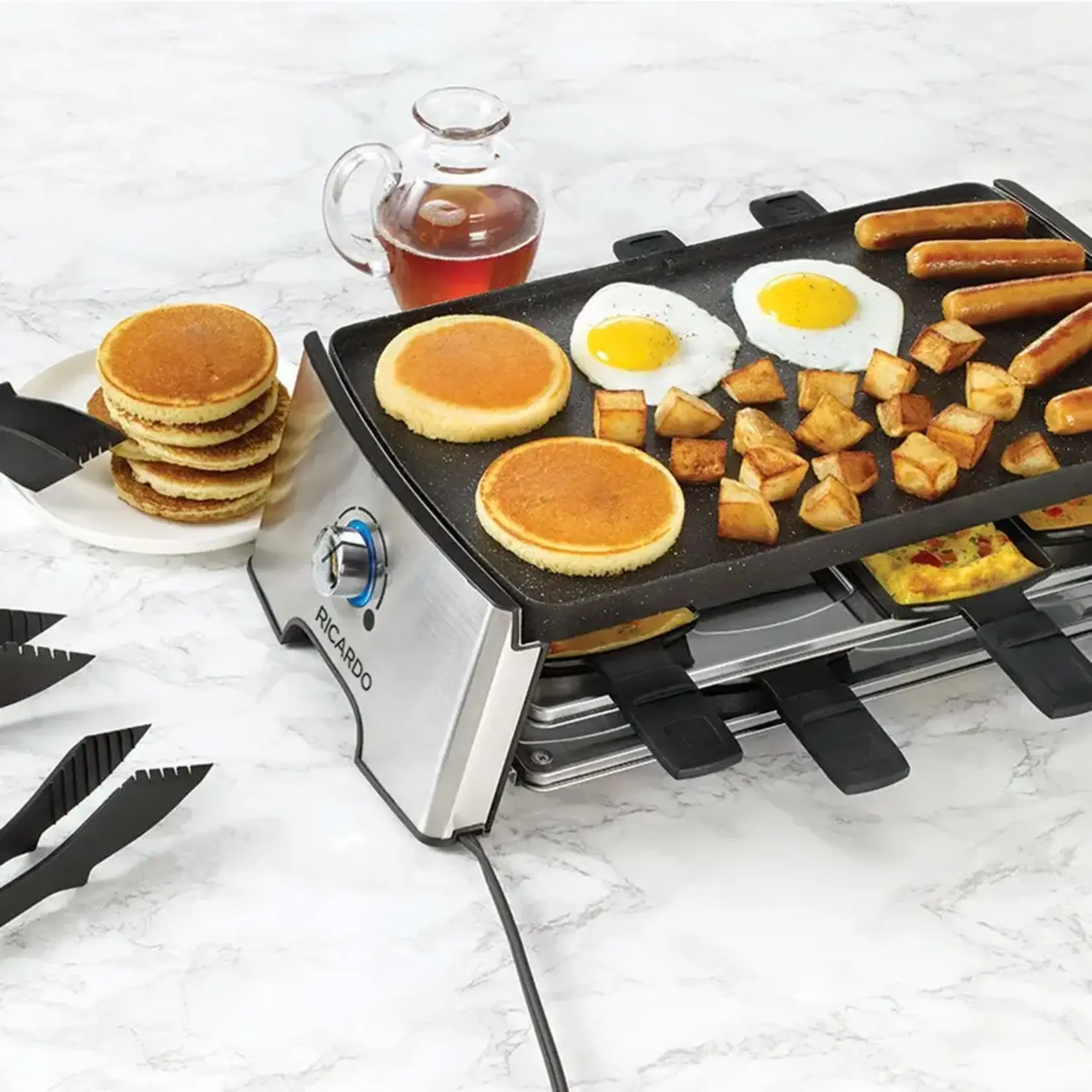 Ensemble raclette réversible Ricardo 63405