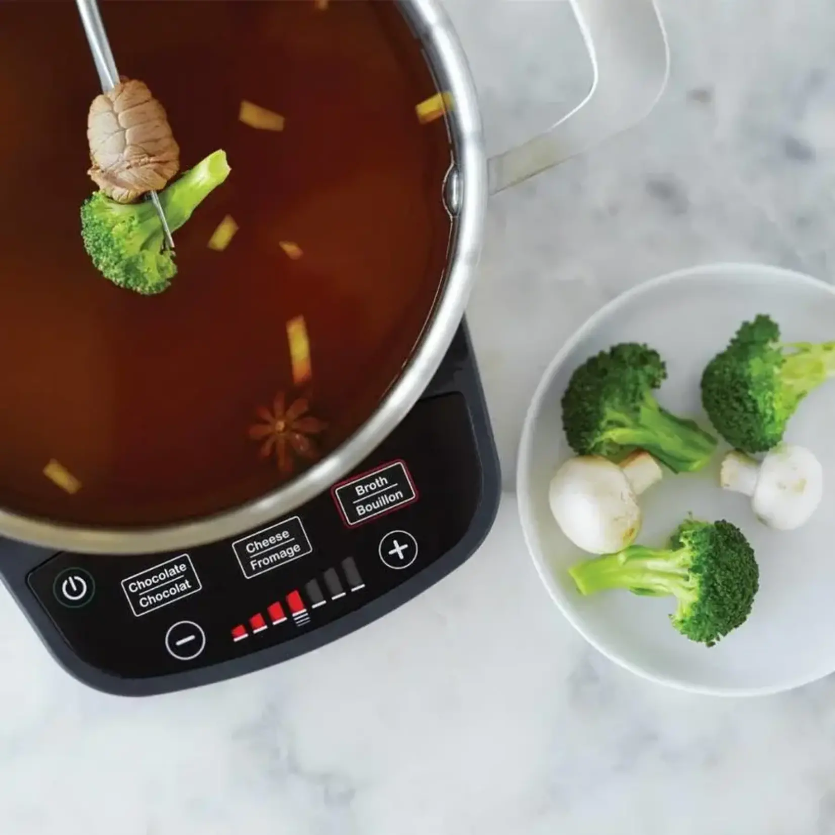 Fondue électrique 3L programmée Ricardo 63402