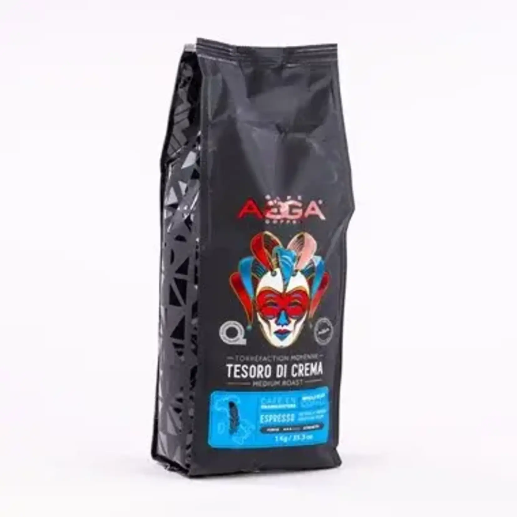 Agga Café grain espresso TESORO DI CREMA 1 kg
