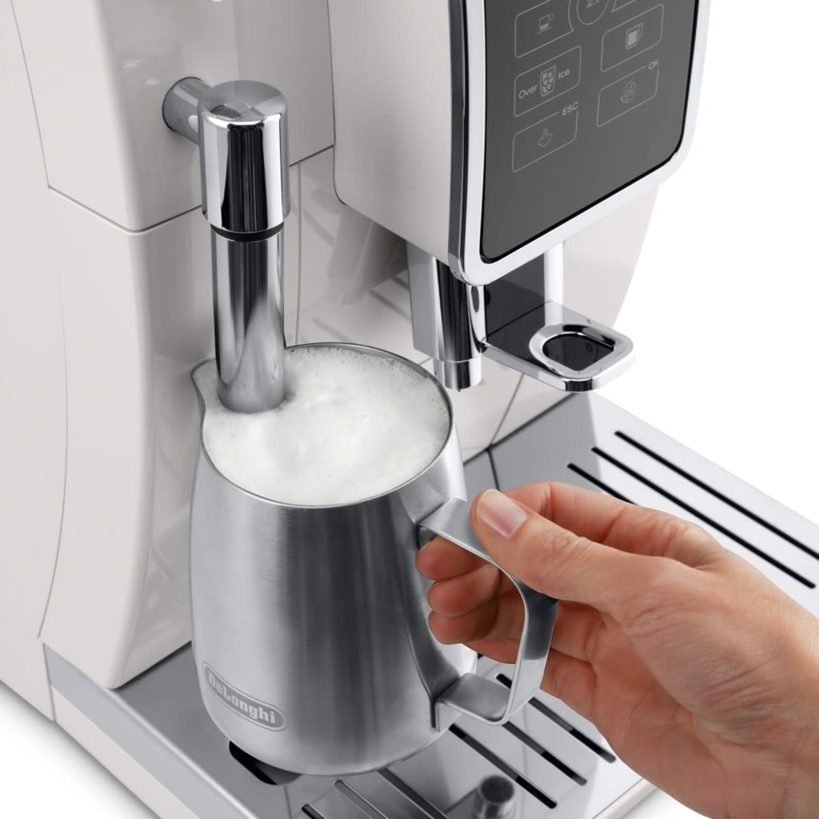 Machine espresso automatique Dinamica blanche ECAM35020W REF