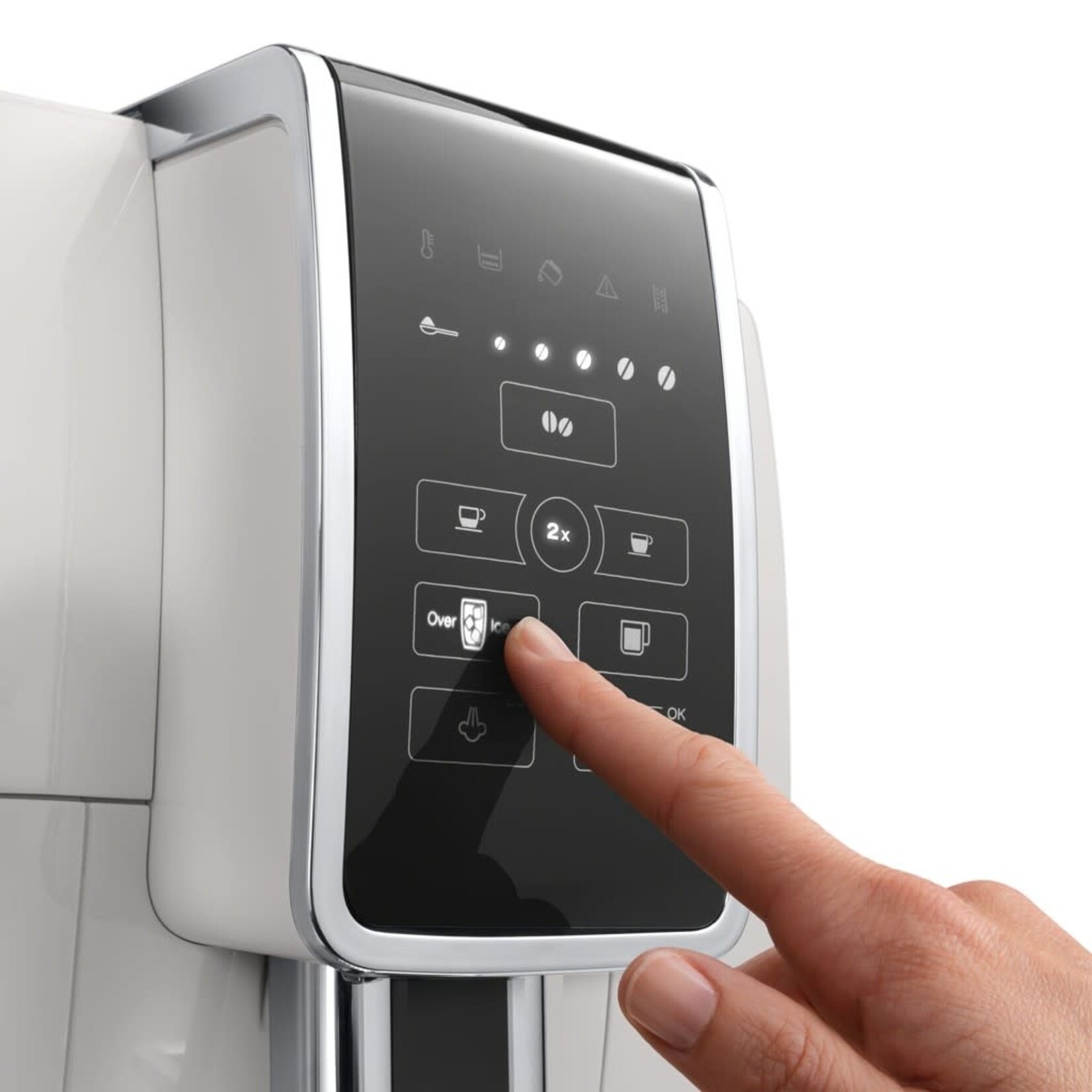 Machine espresso automatique Dinamica blanche ECAM35020W REF