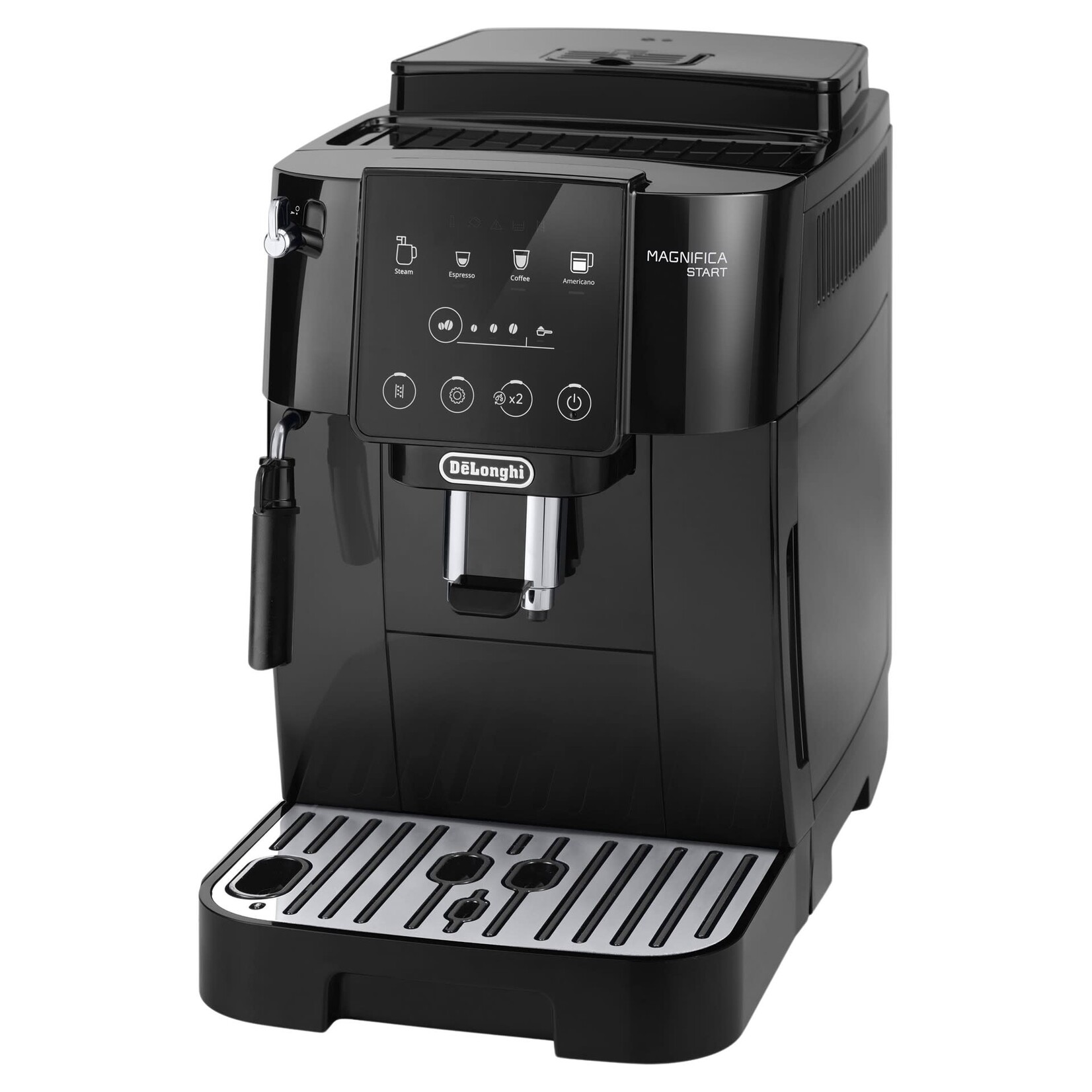 Machine à espresso Magnifica Start avec mousseur à lait manuel ECAM22022B