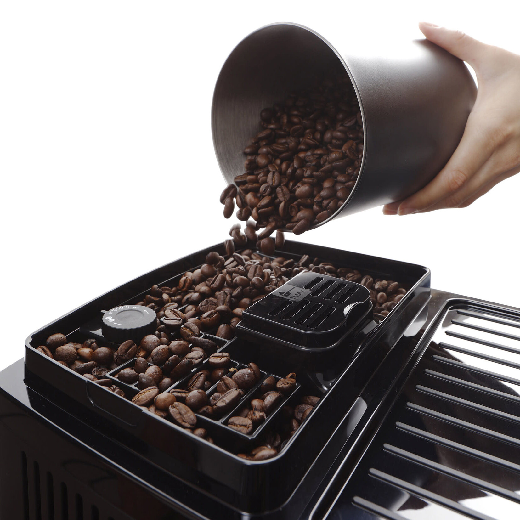 Machine à espresso Magnifica Start avec mousseur à lait manuel ECAM22022B