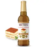 Matteo's Sirop à café sans sucre Matteo's Tiramisu  750ml 500175