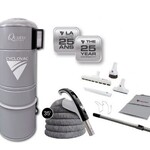 Cyclovac Aspirateur Cyclovac central Quartz Exclusive Hybride avec ensemble d'accessoires. VCYQUARTZGA2