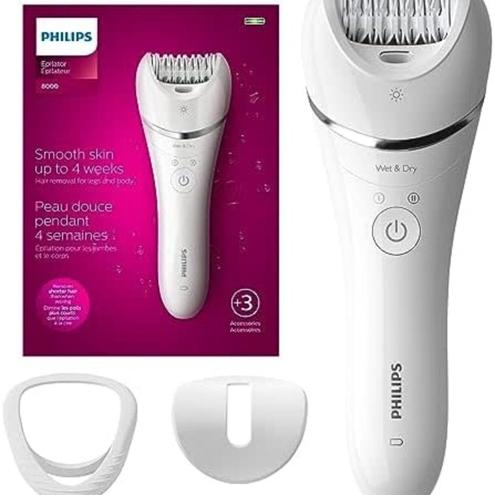 Epilateur Rasoir Serie 8000 Wet&Dry
