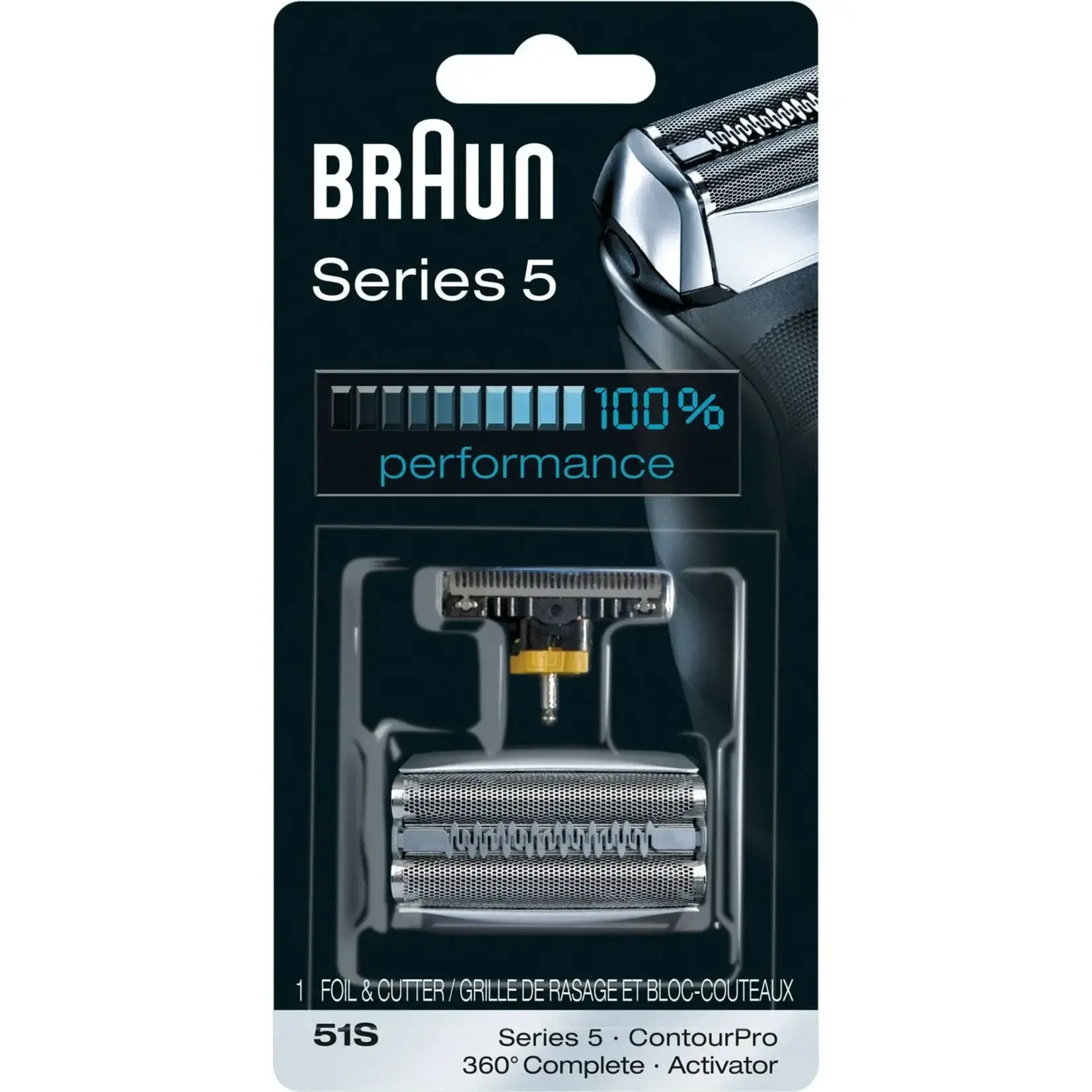 Grille/Couteau 51S Argent