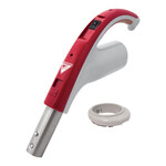 Cyclovac Poignée de remplacement 24V avec embout à bouton de verrouillage, rouge CYCLOVAC TBOPOI35C