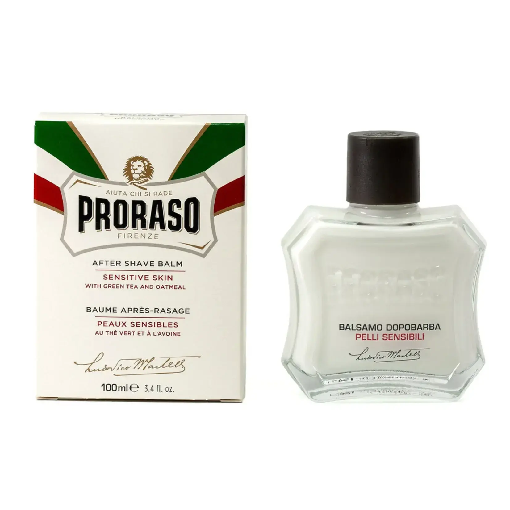 Baume après rasage Avoine et thé vert E 100ml  Proraso