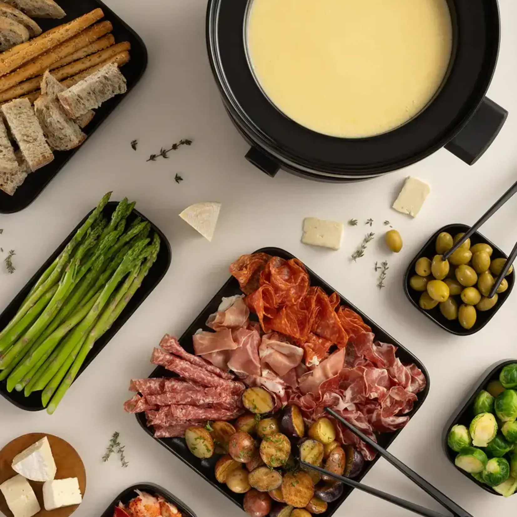 Fondussimo Ensemble à fondue Évolution 3 en 1  FME1003