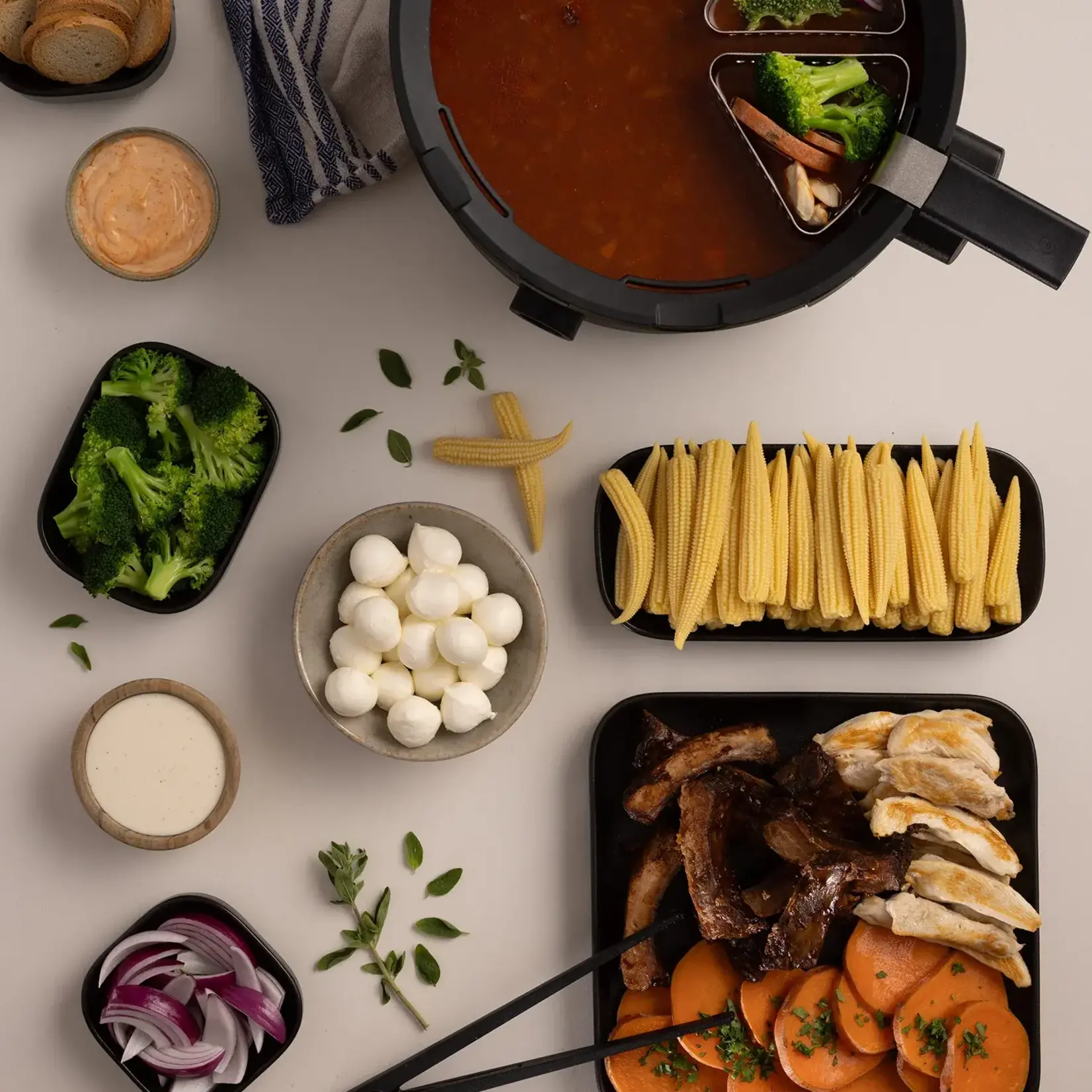Fondussimo Ensemble à fondue Évolution 3 en 1  FME1003