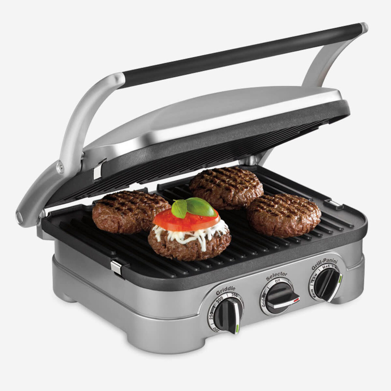 Gril presse-panini COMBO plaques de gaufres Cuisinart CGR-4NWC