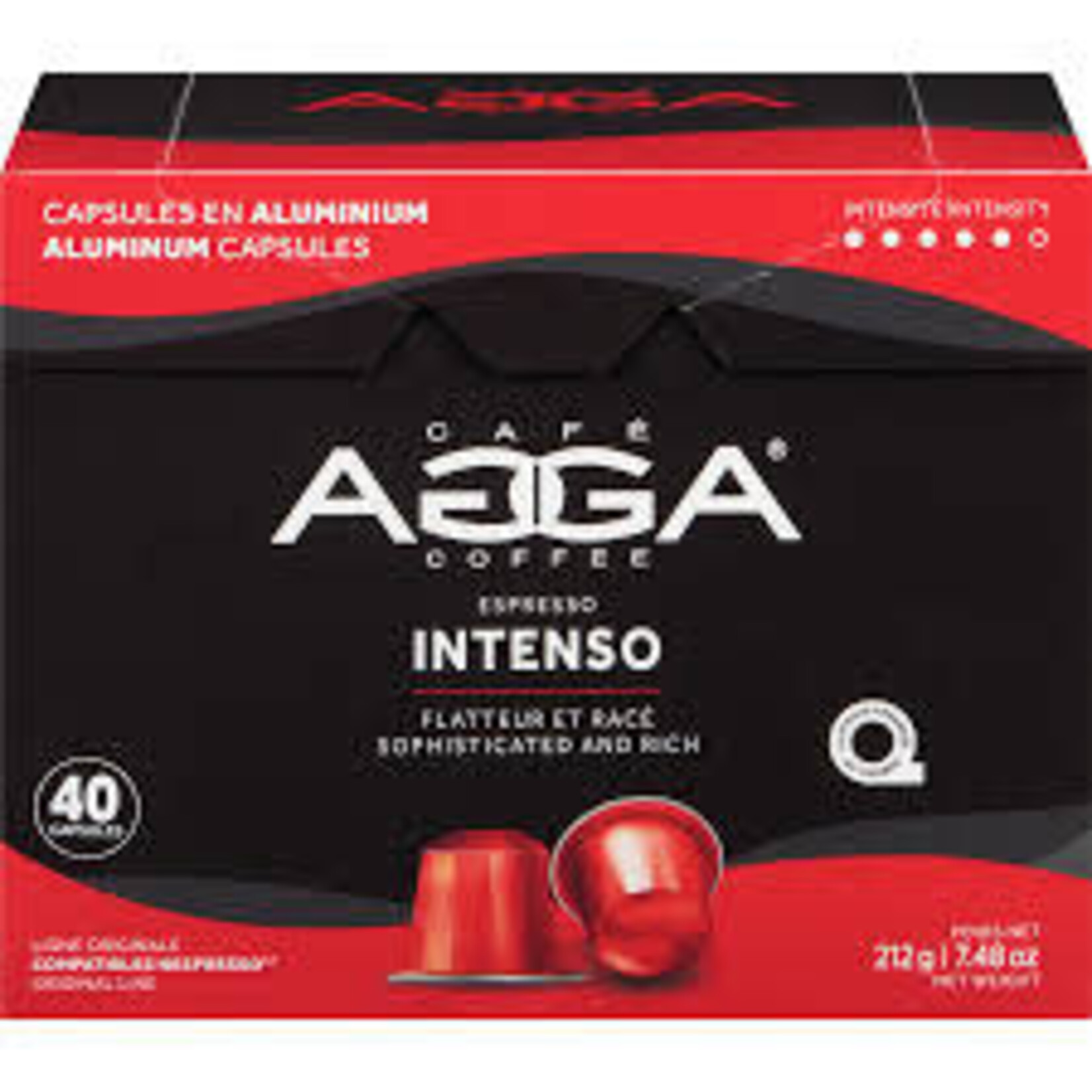 AGGA Intenso 40 capsules Espresso