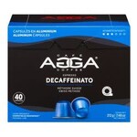 AGGA Decaffeinato 40 capsules Espresso