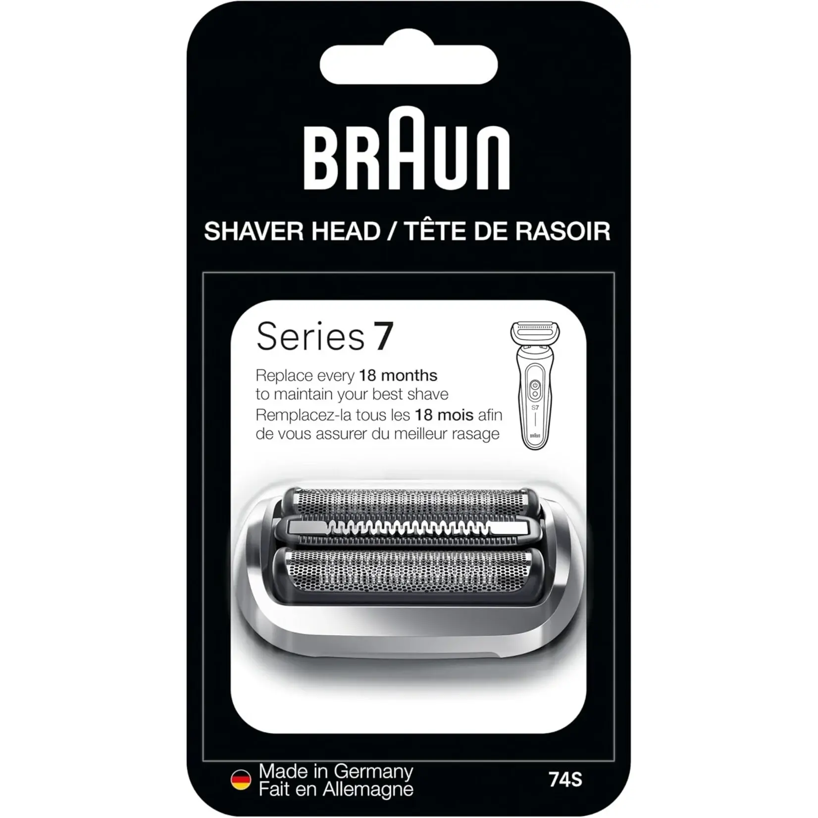 74s grille serie 7 braun