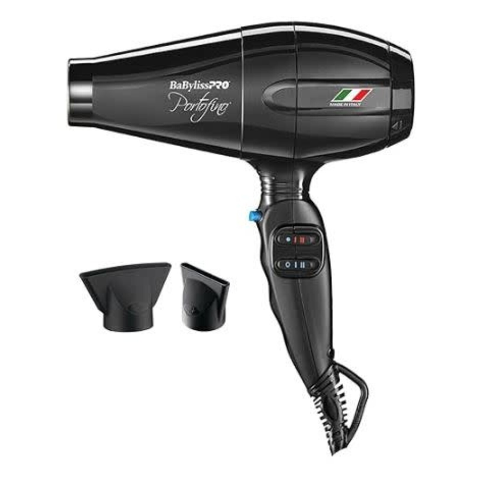 Séchoir Portofino Ac Ionic/Nano Titane Noir BAB6610C